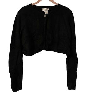 Angora/Lambswool Bolero Shrug